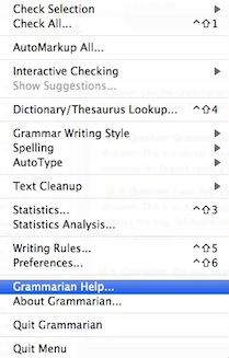 Grammarian PRO2 manual